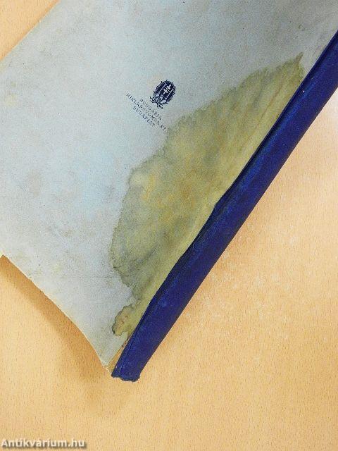 A Királyi Magyar Automobil Club Jubiláris Aranykönyve (rossz állapotú)