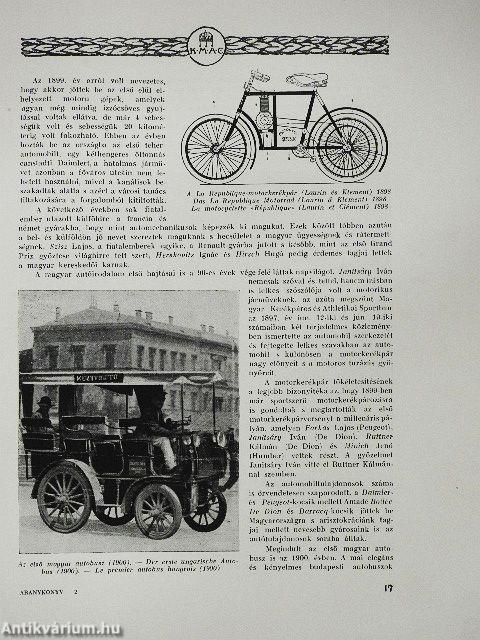 A Királyi Magyar Automobil Club Jubiláris Aranykönyve (rossz állapotú)