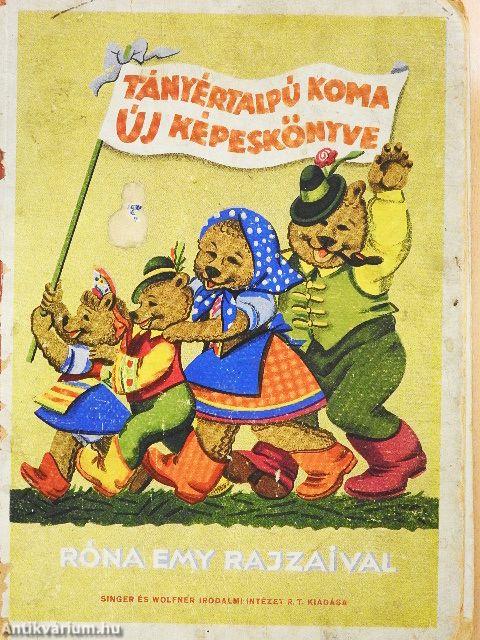 Tányértalpú koma új képeskönyve (rossz állapotú)