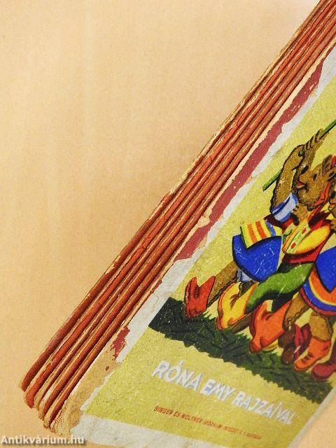 Tányértalpú koma új képeskönyve (rossz állapotú)