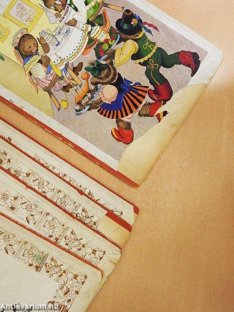 Tányértalpú koma új képeskönyve (rossz állapotú)