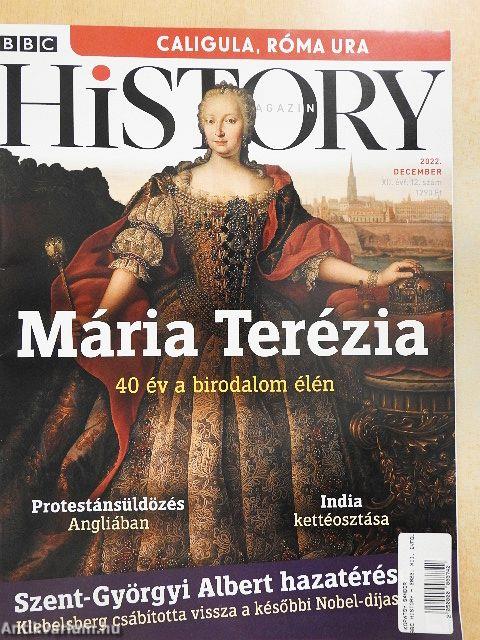 BBC History 2022. december