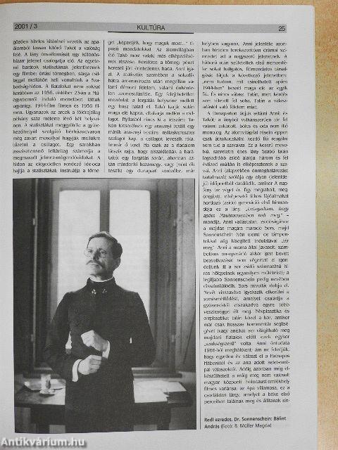 Szombat 2001. január-december