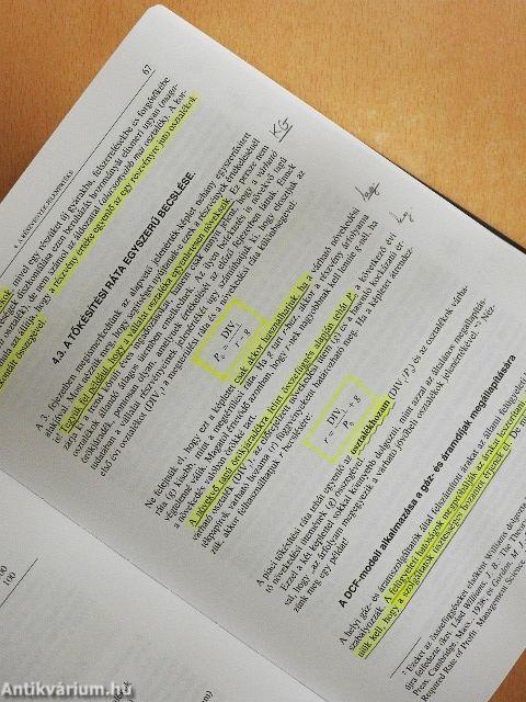 Modern vállalati pénzügyek