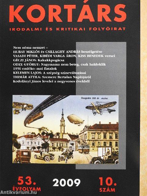 Kortárs 2009. október