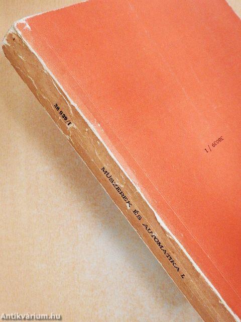 Műszerek és automatika I.