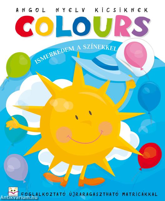 Angol nyelv kicsiknek. Colours