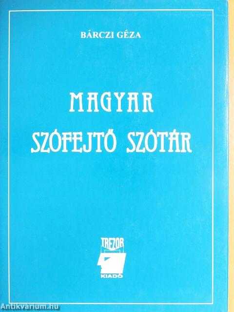 Magyar szófejtő szótár