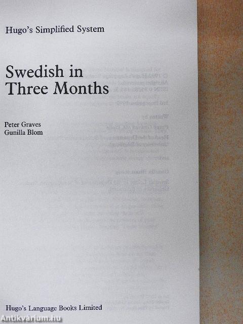 Swedish in Three Months