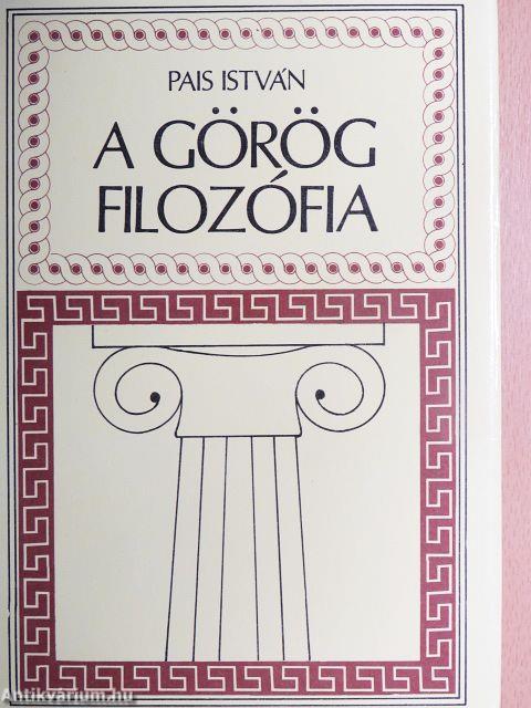A görög filozófia