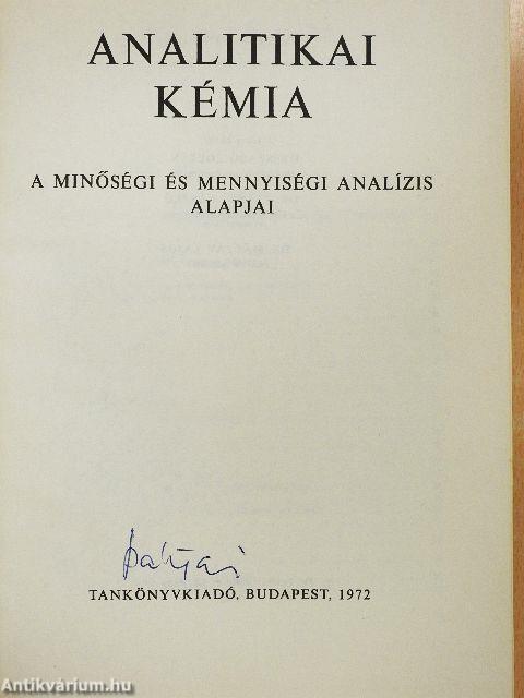 Analitikai kémia