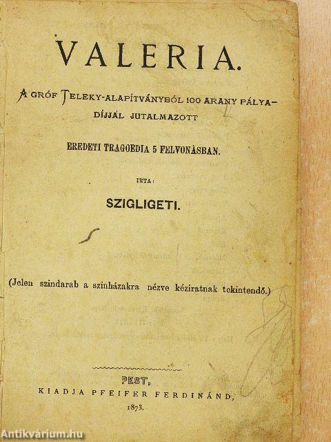 Valeria/A gyimesi vadvirág