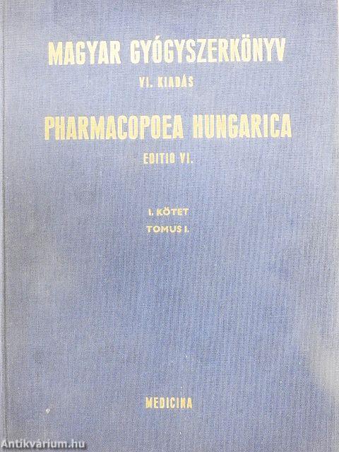 Magyar gyógyszerkönyv 1-3.