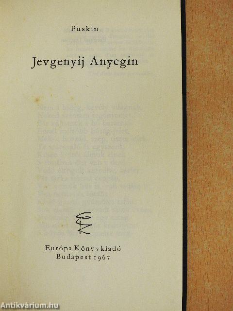 Jevgenyij Anyegin