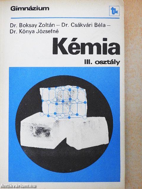 Kémia III.