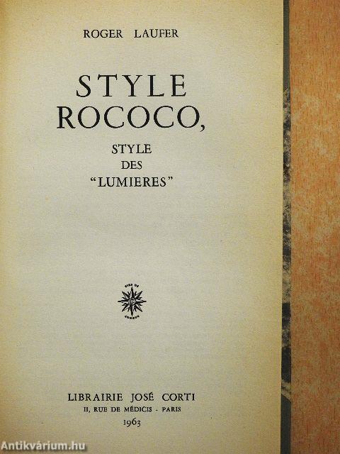 Style Rococo