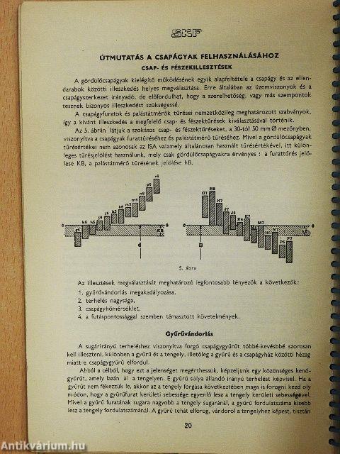 SKF Golyós és görgős csapágyak 6000 sz. főkatalógus