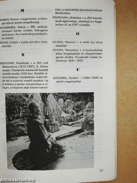 Shotokan karate övvizsgaszabályzat/Japán-magyar karate szakszótár