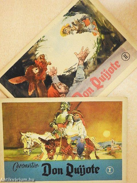 Cervantes: Don Quijote I-II.