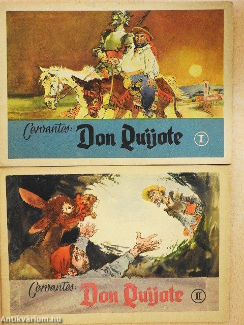Cervantes: Don Quijote I-II.