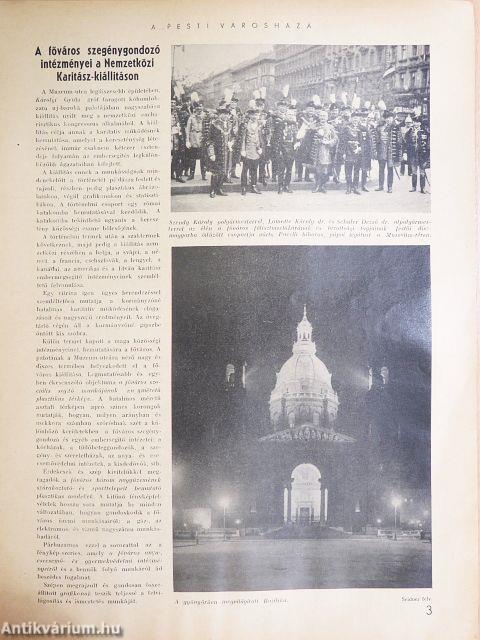 A Pesti Városháza 1938. május