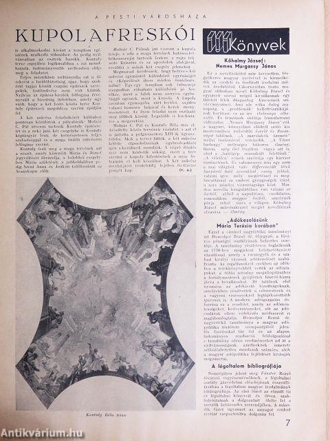 A Pesti Városháza 1938. május