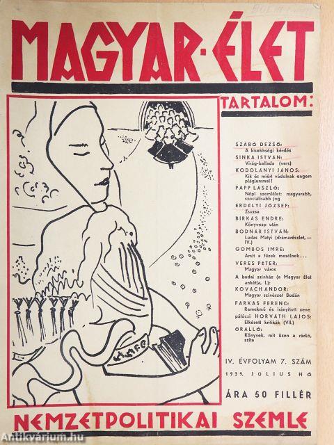 Magyar Élet 1939. július