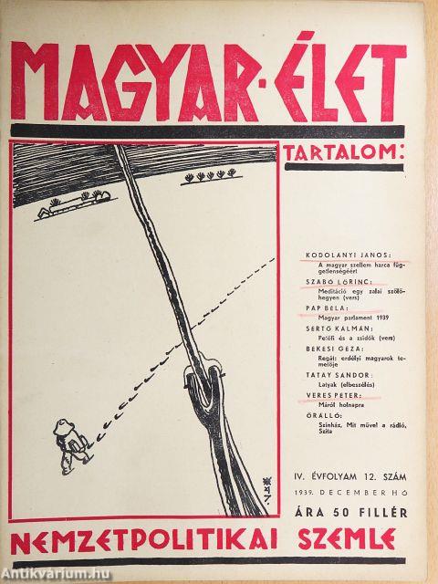 Magyar Élet 1939. december
