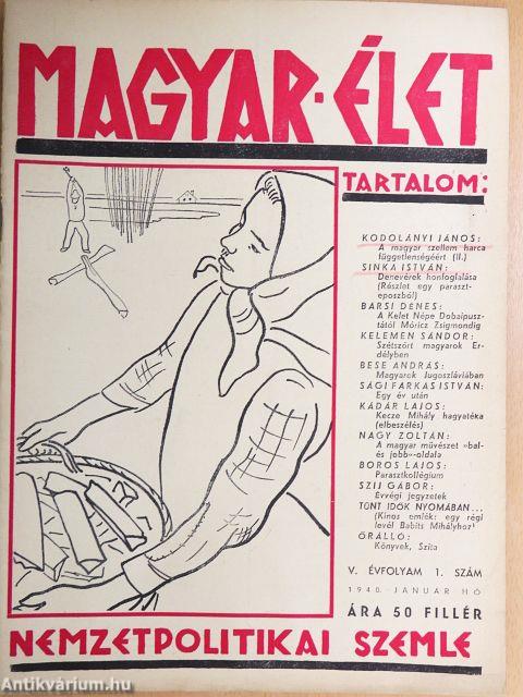 Magyar Élet 1940. január