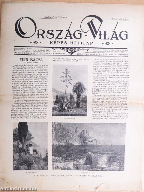 Ország-Világ 1923. június 3.