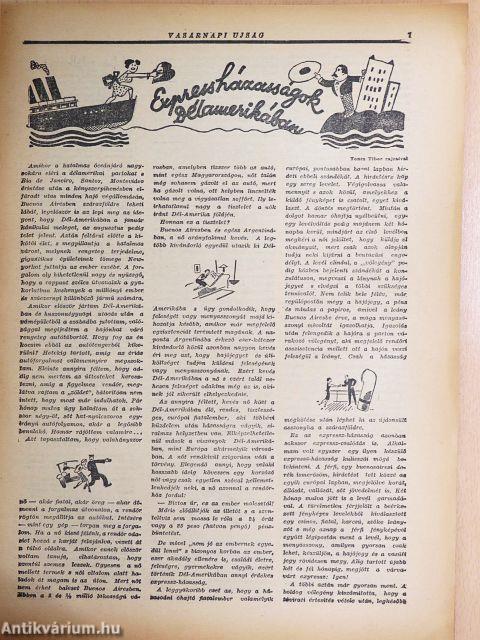 Vasárnapi Ujság 1936. január 12.