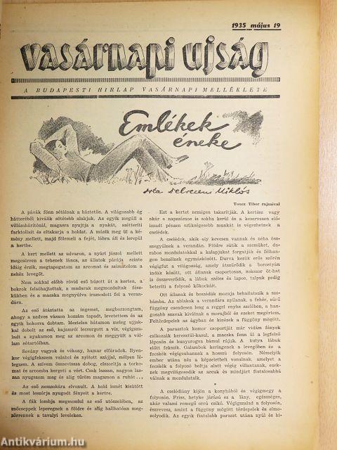 Vasárnapi Ujság 1935. május 19.