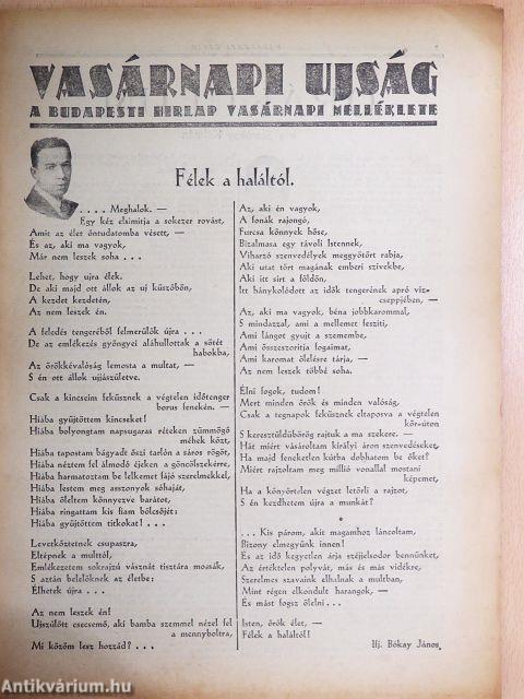 Vasárnapi Ujság 1933. november 12.