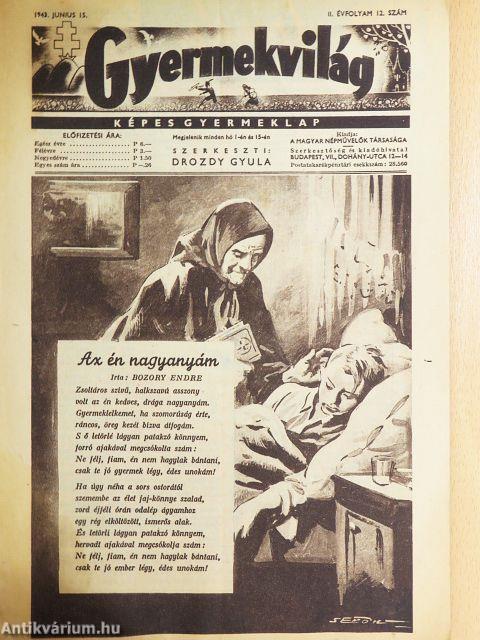 Gyermekvilág 1943. június 15.