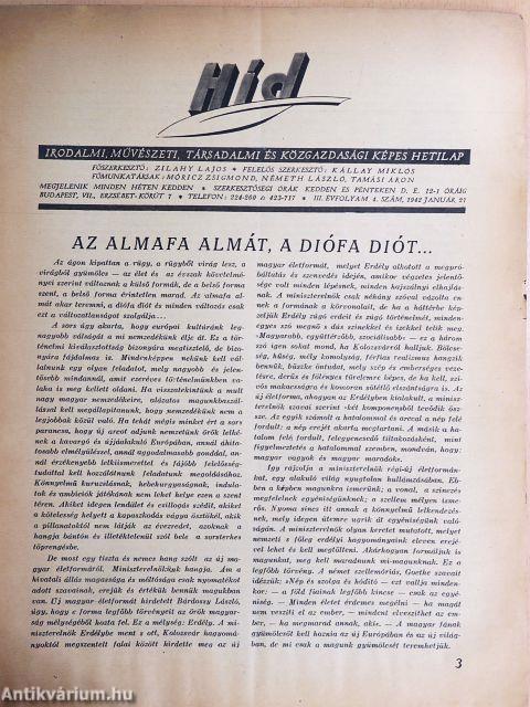 Híd 1942. január 27.