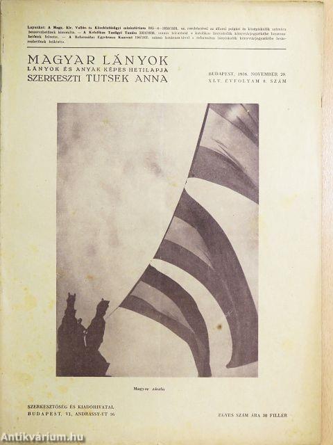 Magyar Lányok 1938. november 20.