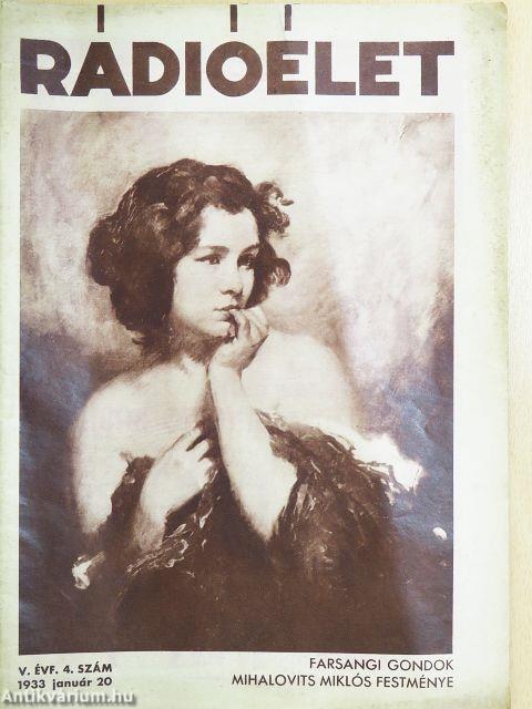 Rádióélet 1933. január 20.