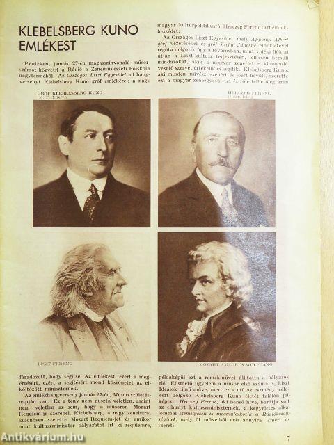 Rádióélet 1933. január 20.