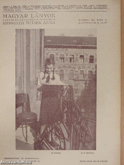 Magyar Lányok 1943. május 22.