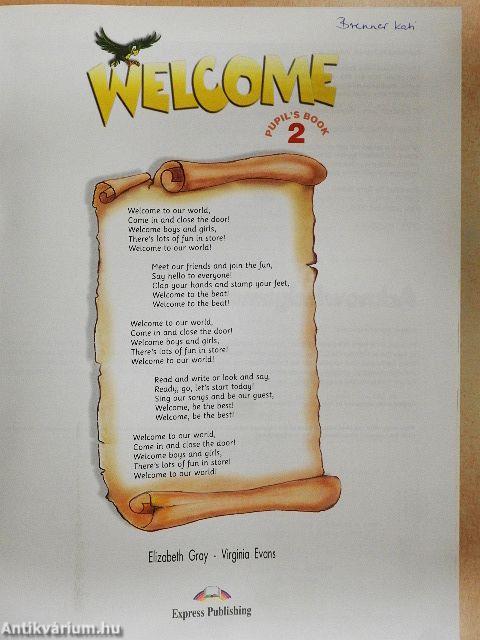Welcome - Pupil's Book 2.