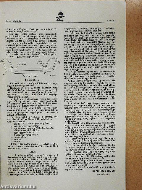 Bonsai Magazin 1988. tavasz