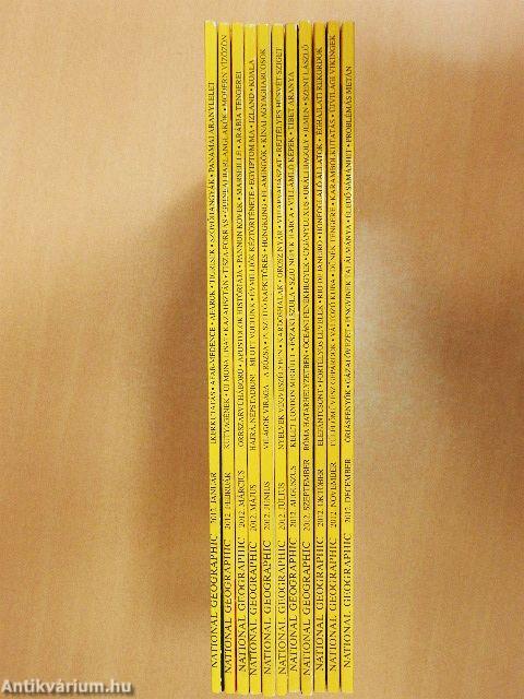 National Geographic 2012. (nem teljes évfolyam)