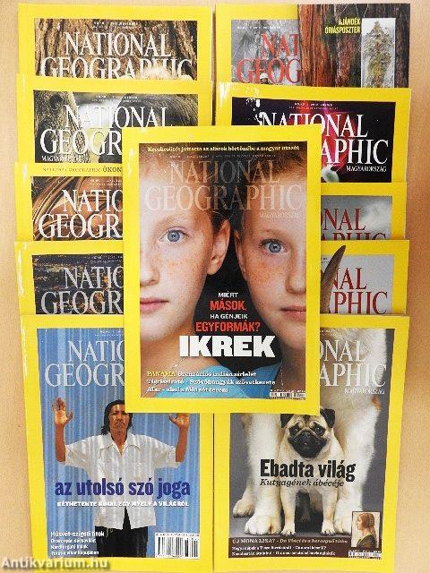 National Geographic 2012. (nem teljes évfolyam)