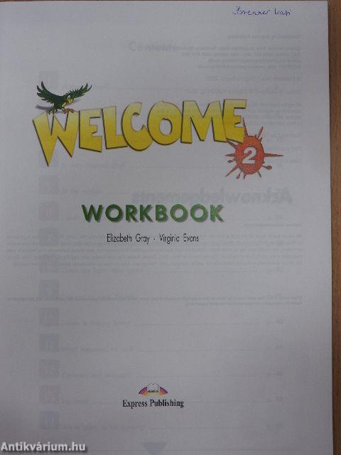 Welcome - Workbook 2.