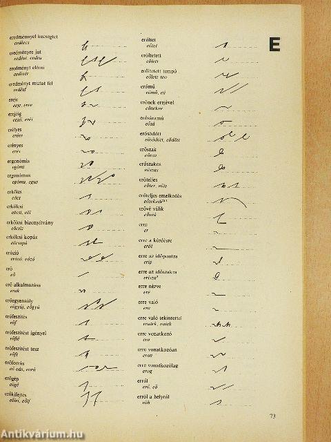 Gyorsírási rövidítés-gyűjtemény