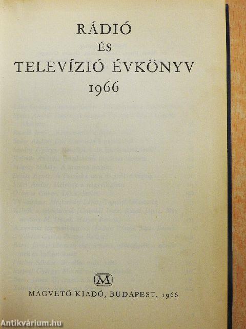 Rádió és Televízió évkönyv 1966