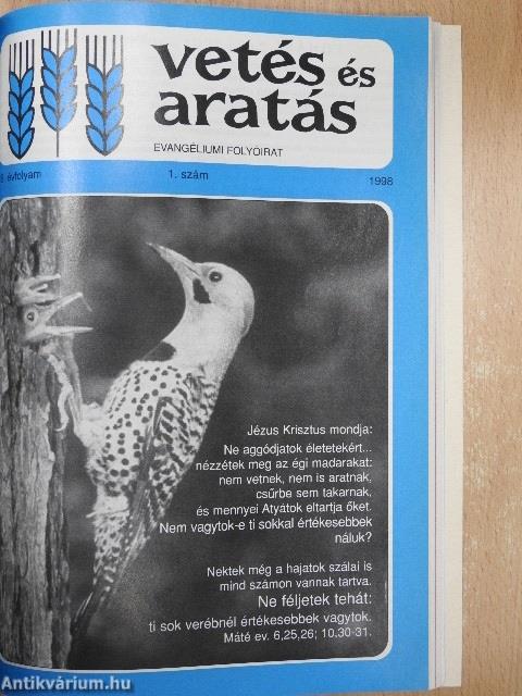 Vetés és aratás 1996-1998/1-4.