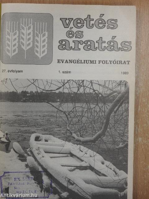 Vetés és aratás 1989-1991/1-4.