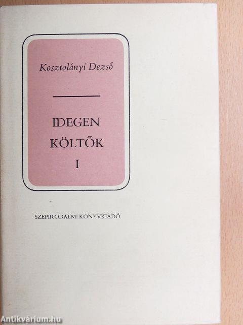 Idegen költők I-II.