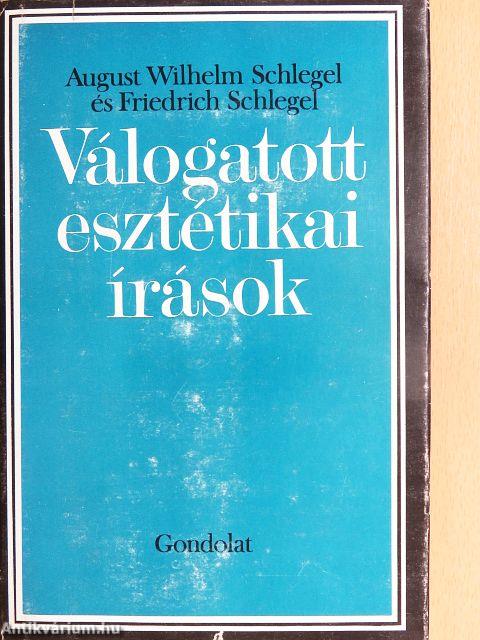 Válogatott esztétikai írások